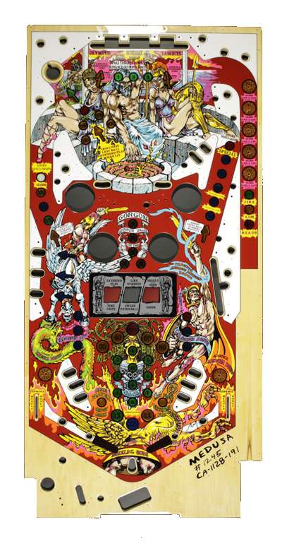 MEDUSA (Bally) Playfield