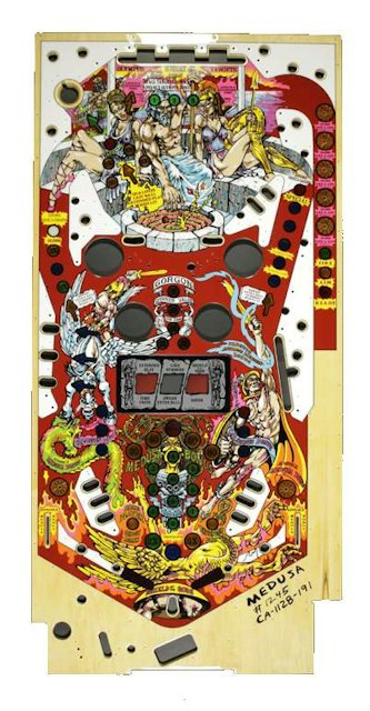 MEDUSA (Bally) Playfield