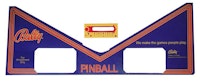 PARAGON (Bally) Apron decal set P-5871-67-D