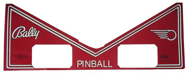 FUTURE SPA (Bally) Apron decal R-5871-71