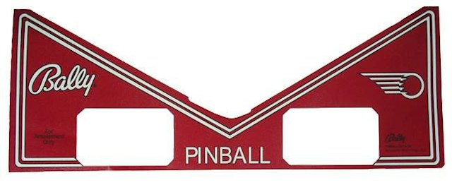 FUTURE SPA (Bally) Apron decal R-5871-71