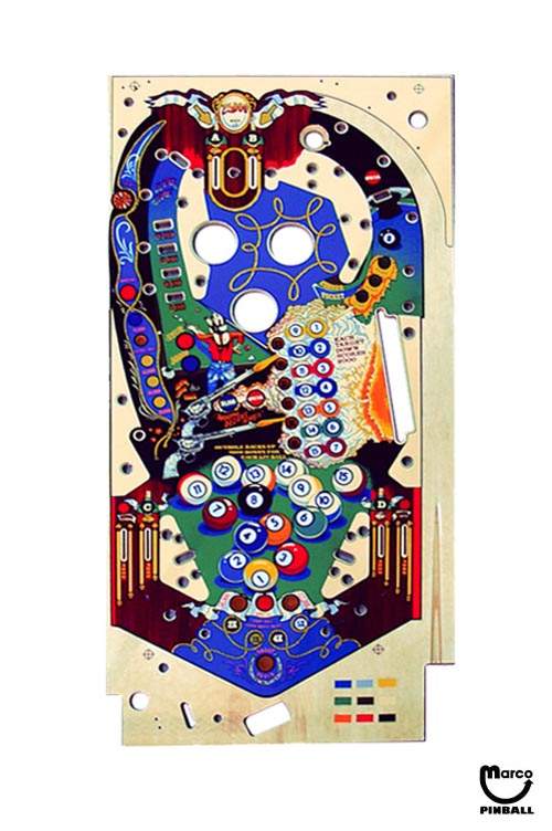 EIGHT BALL DELUXE (Bally) Playfield