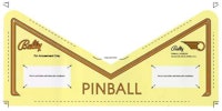 EIGHT BALL DELUXE (Bally) Apron Decal
