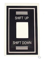GETAWAY (Williams) Shifter Decal