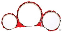 WHIRLWIND (Williams) Decal disc outline