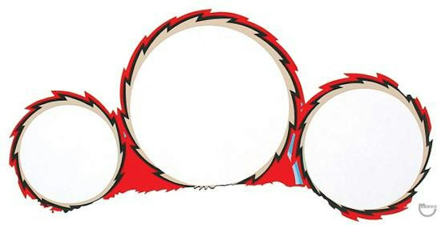 WHIRLWIND (Williams) Decal disc outline