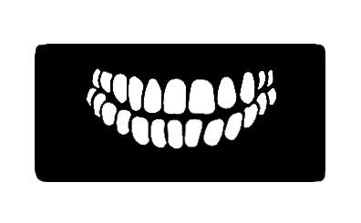 TERMINATOR 2 (Williams) Decal teeth
