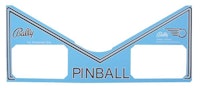SILVERBALL MANIA (Bally) Apron Decals
