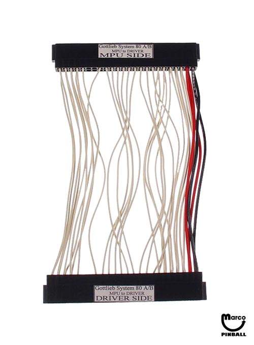 Wiring harness Gottlieb System 80 A/B 7 inch CAGS5-A1J4