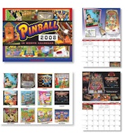 Calendar - 2008 Pinball Collector