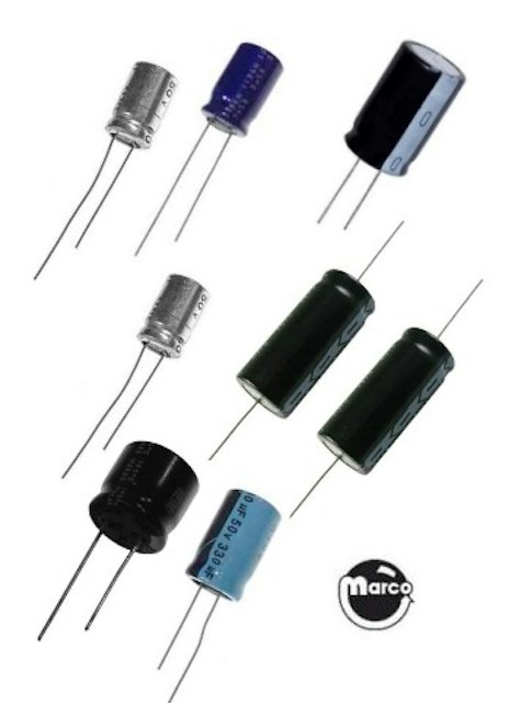 Capacitor kit - Data East power supply 520-5000-00
