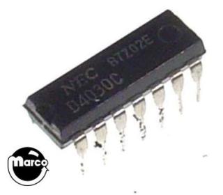 CD4030 - IC - 14 pin DIP quad excl. OR gate - Marco
