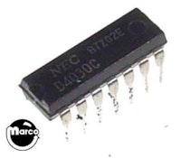IC - 14 pin DIP quad excl. OR gate