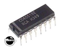 IC - 16 pin DIP Single 8-ch. mpx/dempx