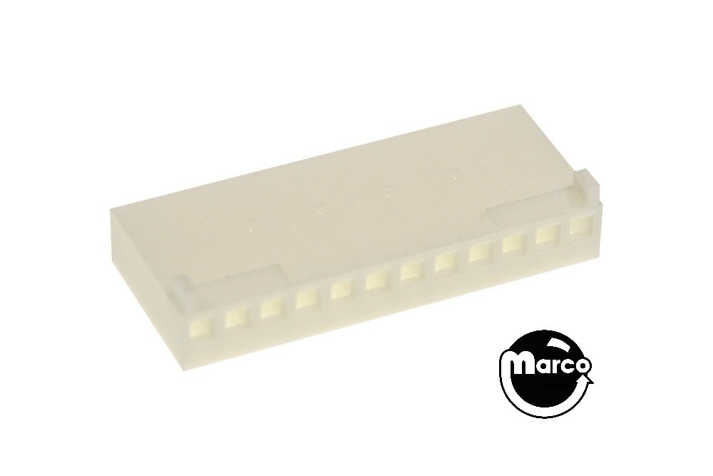 Connector .100 inch 12 position female 22-01-3127
