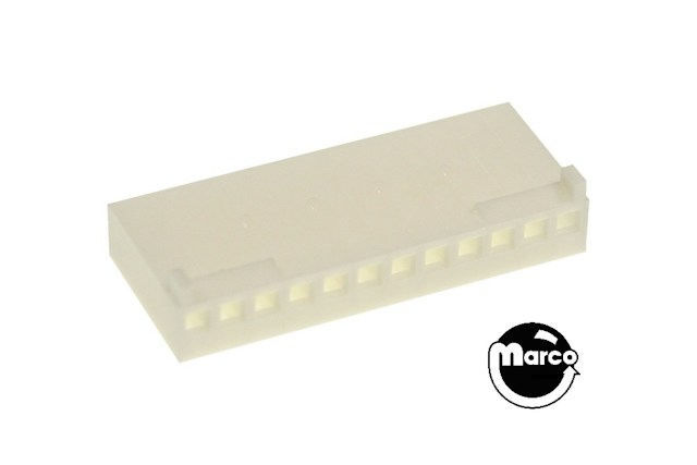 Connector .100 inch 12 position female 22-01-3127