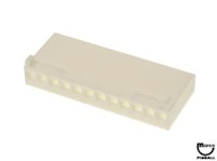 Connector .100" 12 position female