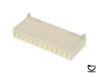 Connector .100 inch 12 position female 22-01-3127