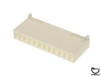 Connector .100" 12 position female