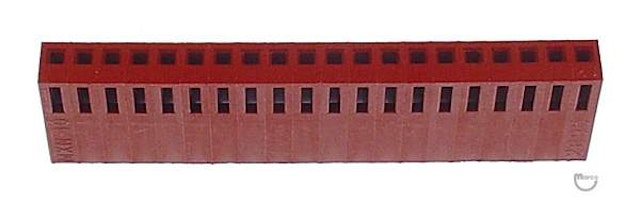Connector .100 inch 20 position female 22-01-2201 5-640440-0 USE (2) CF10010