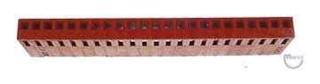 Connector .100 inch 23 position female 22-01-2237