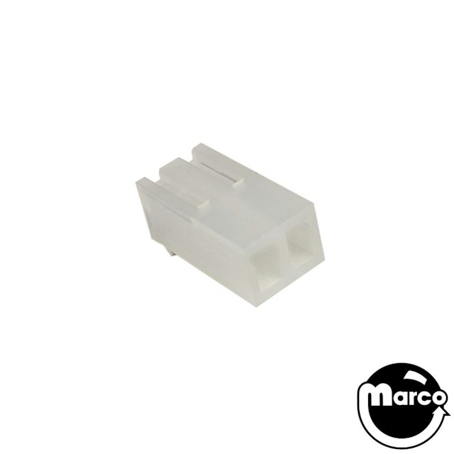Connector female 2 position w/ramp .156 inch 09-50-3021