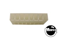 Connector .156 inch 8 position female
