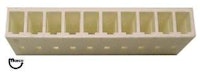 Connector .156 inch 10 position female