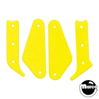 BLACK KNIGHT 2000 (Williams) Color Guard Yellow (4)