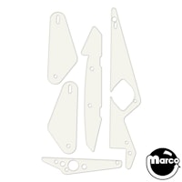CORVETTE (Bally) 5pc Plastic shield set