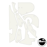 GETAWAY (Williams) 8pc Plastic shield set