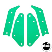 TEENAGE TURTLES (DATA EAST) Color Guard Green (4)