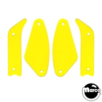 SIMPSONS PINBALL PARTY (Stern) Color Guard YELLOW (4)