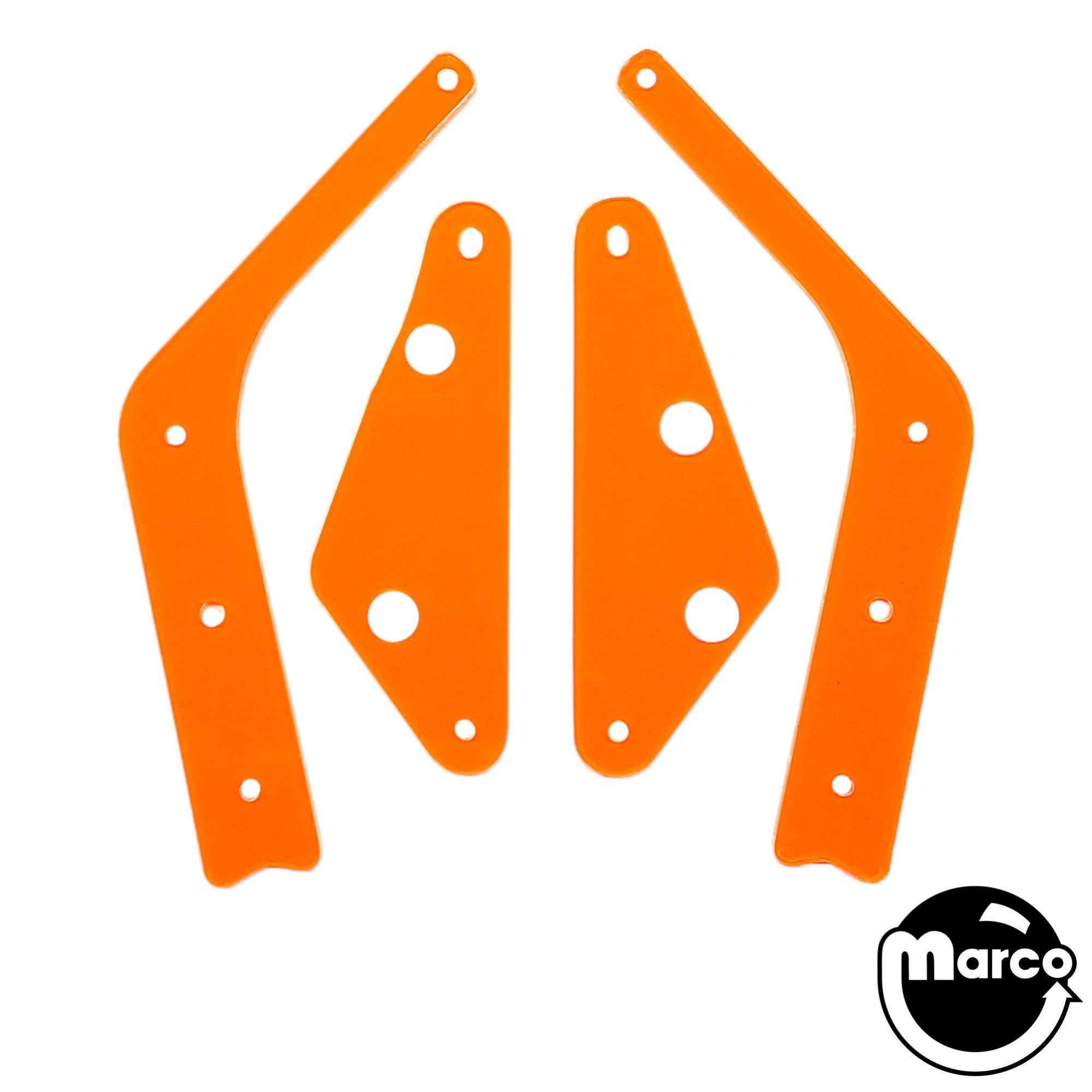 JURASSIC PARK (Stern SPI) FLUORESCENT GUARD ORANGE (4)