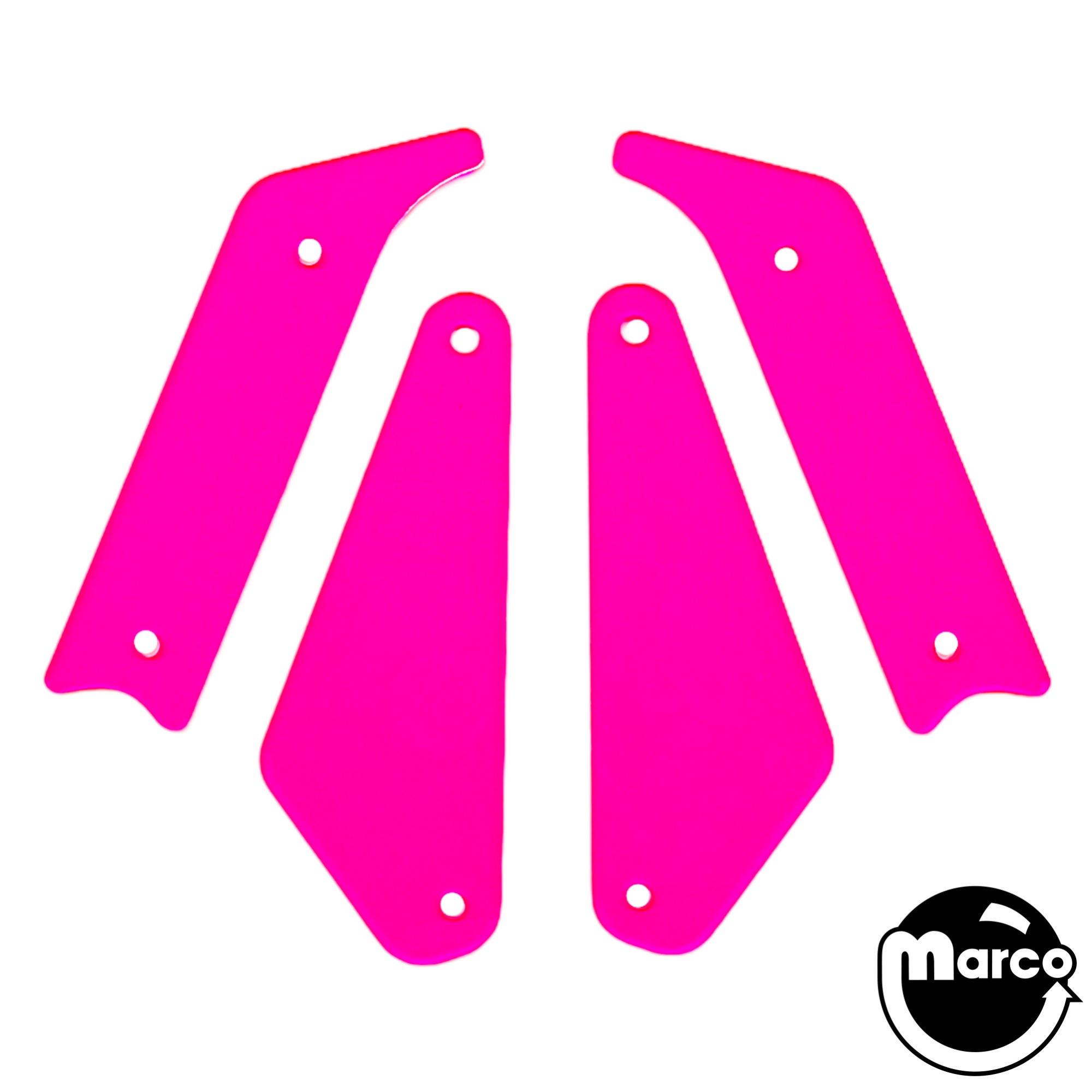 LED ZEPPELIN (Stern) Fluorescent Guard Red (4)