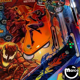 Venom (Stern) Fluorescent Guard Orange/BLUE (4)