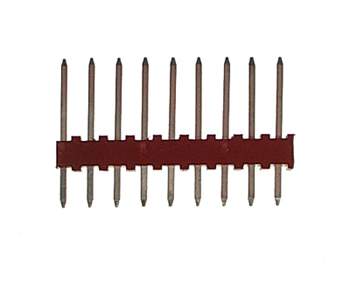 Header .100 inch 9 position male 5791-12461-09 22-03-2161