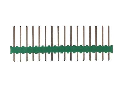 Connector .100 inch 16 pos male header 5791-12461-16 22-03-2161