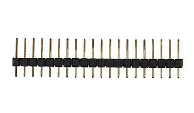 Connector 0.100 inch 20-position male header 22-03-2201