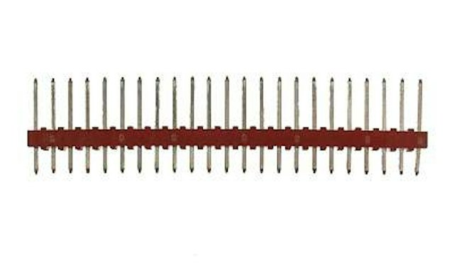 .100 inch 23 Position Male Header