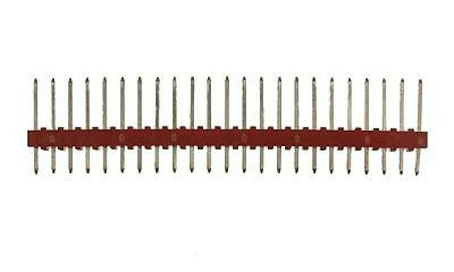 .100 inch 23 Position Male Header