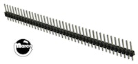 Header male .100 inch 40 position