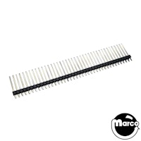 Header male .100 inch 40 position snap apart - Long