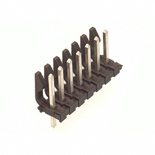 .156 inch 7 position male header with locking shroud 5791-12273-07
