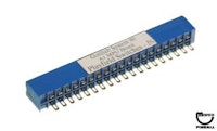 Connector - 19 pin single side edge