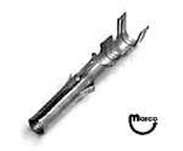 Crimp terminal .062 inch female round 02-06-1132