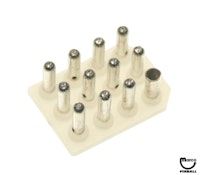 Connector pcb .093 inch 12 position wafer 09-18-5121