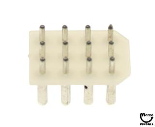 Connector pcb .093 inch 12 position USE 5791-09068-00