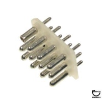Connector pcb .093 inch 12 position wafer 09-18-5121