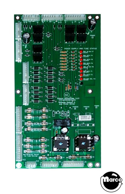 ELVIRA (Bally) Aux power driver board USE PTK-AUX-2011